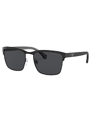 Emporio Armani Matte Black Sunglasses - Image 12 of 12