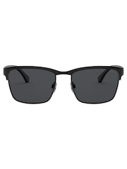 Emporio Armani Matte Black Sunglasses - Image 3 of 12