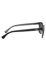 Emporio Armani Matte Black Sunglasses - Image 5 of 12