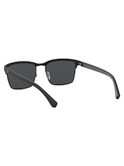 Emporio Armani Matte Black Sunglasses - Image 8 of 12