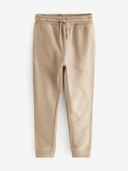 Stone Neutral Slim Fit Cuffed Joggers (3-16yrs) - Image 1 of 3