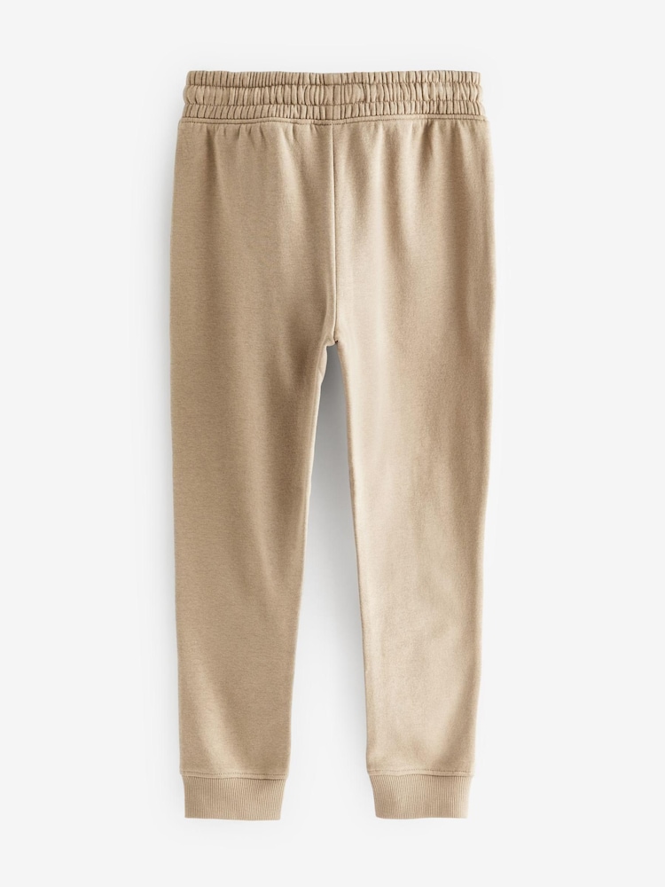 Stone Neutral Slim Fit Cuffed Joggers (3-16yrs) - Image 2 of 3