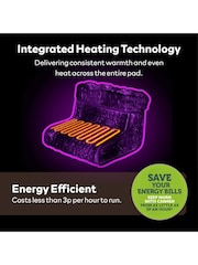 Carmen Leopard Comfort Electric Heated Foot Warmer - Image 5 of 9