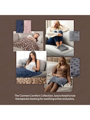 Carmen Leopard Comfort Electric Heated Foot Warmer - Image 6 of 9