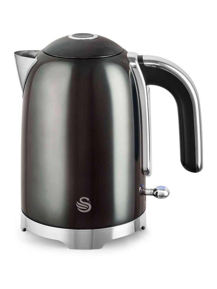 Swan Grey Solace 1.7L Cordless Kettle - Image 1 of 9