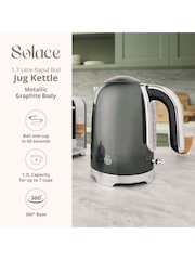 Swan Grey Solace 1.7L Cordless Kettle - Image 2 of 9