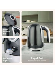 Swan Grey Solace 1.7L Cordless Kettle - Image 3 of 9