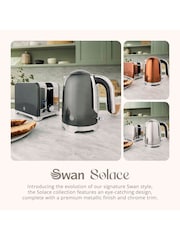 Swan Grey Solace 1.7L Cordless Kettle - Image 5 of 9