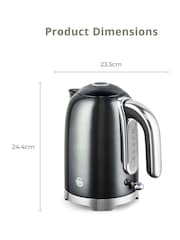 Swan Grey Solace 1.7L Cordless Kettle - Image 6 of 9