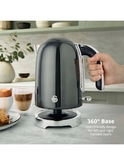 Swan Grey Solace 1.7L Cordless Kettle - Image 8 of 9