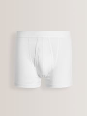 White 4 pack A-Front Cotton Rich Boxers - Image 2 of 4