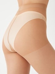 Golden Tan Matt 15 Denier Tights 3 Pack - Image 4 of 4