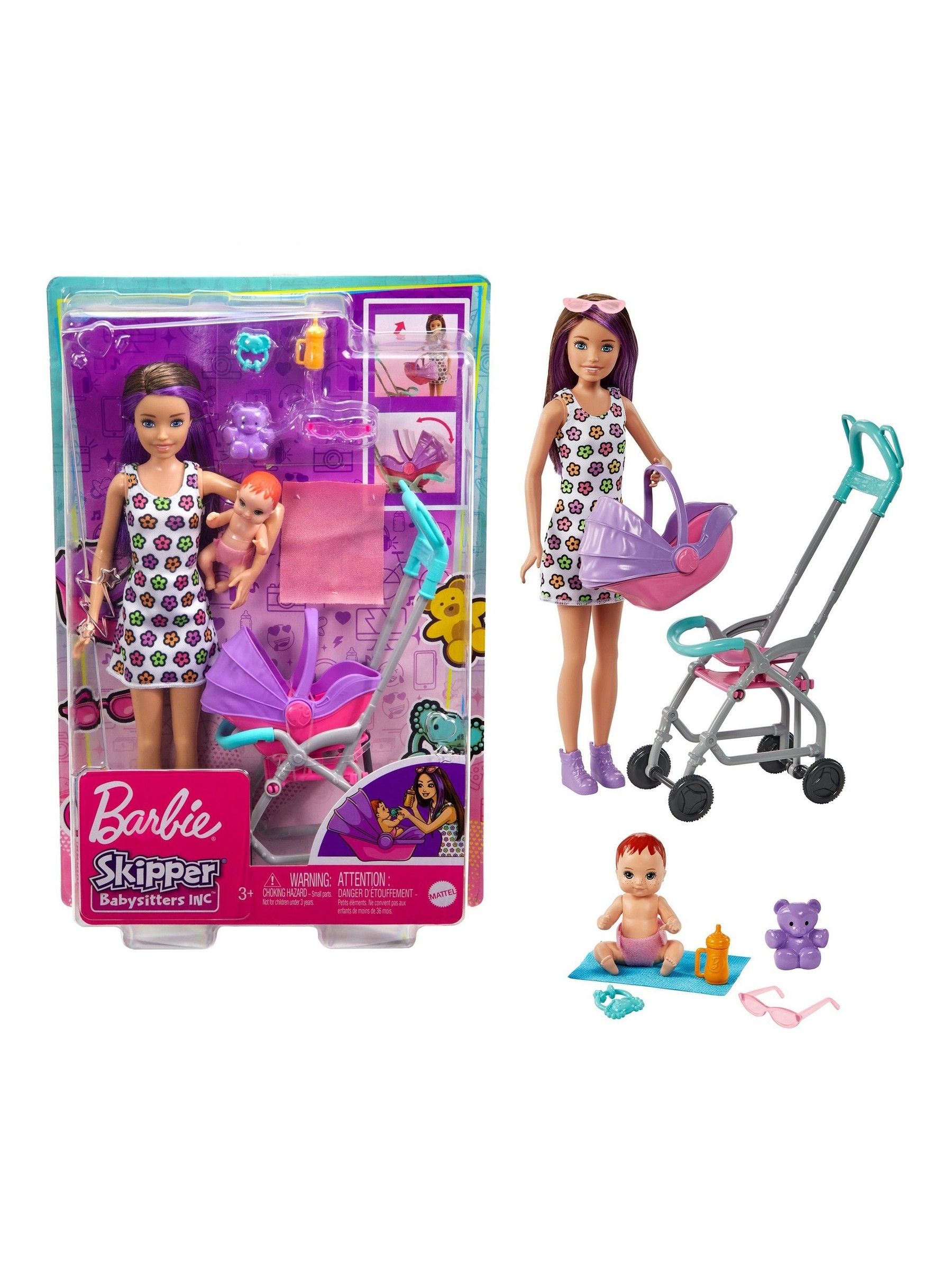 Buy Barbie Skipper Babysitters Brunette from the Next UK online shop