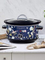 Laura Ashley Navy 3.5L Slow Cooker - Image 3 of 7