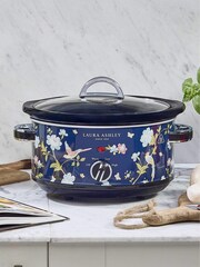 Laura Ashley Navy 3.5L Slow Cooker - Image 4 of 7
