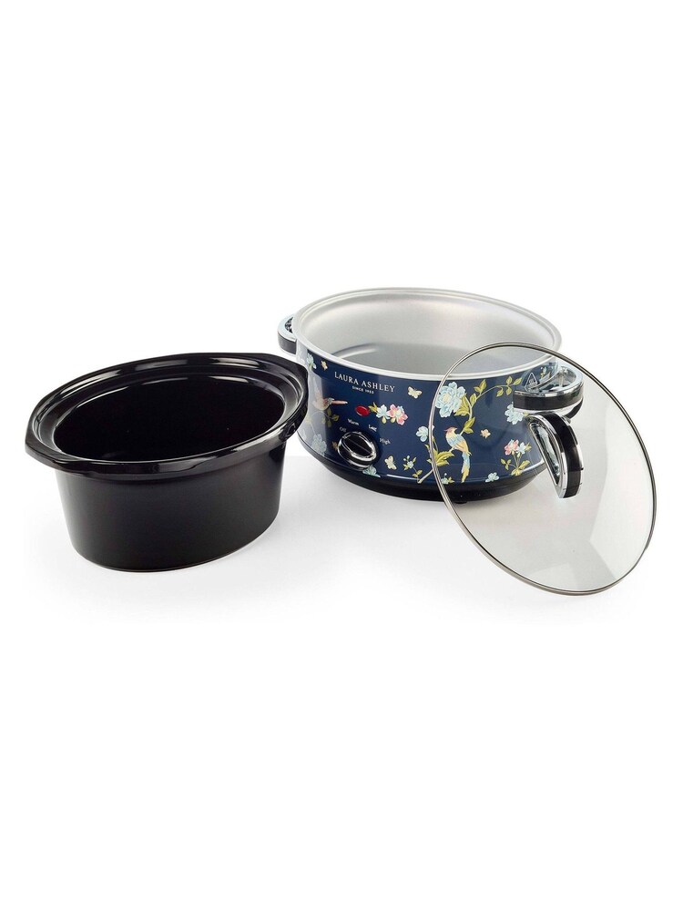 Laura Ashley Navy 3.5L Slow Cooker - Image 7 of 7