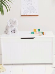 JoJo Maman Bébé White Toy Chest - Image 1 of 1