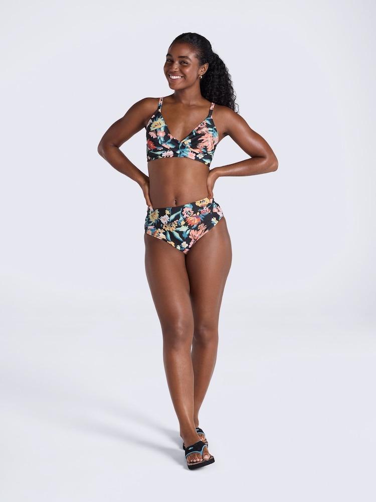 Animal Black Bondi Womens Wrap UV Bikini Set - Image 1 of 11 Animal Black Bondi Womens Wrap UV Bikini Set - Image 1 of 11