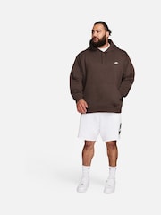 Nike Dark Brown Club Pullover Hoodie - Image 2 of 7