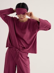 Seasalt Cornwall Red Dream Flared Sleeve Jersey Pyjamas - Image 2 of 7