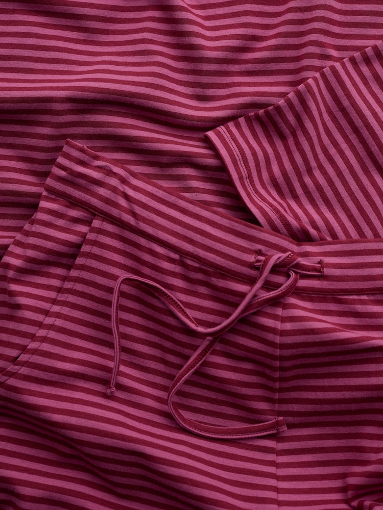 Seasalt Cornwall Red Dream Flared Sleeve Jersey Pyjamas - Image 7 of 7 Seasalt Cornwall Red Dream Flared Sleeve Jersey Pyjamas - Image 7 of 7