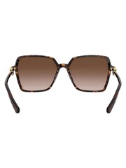 Versace Brown Enamel Medusa Sunglasses - Image 4 of 12
