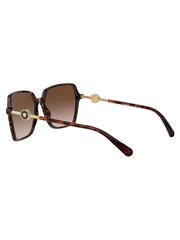 Versace Brown Enamel Medusa Sunglasses - Image 7 of 12