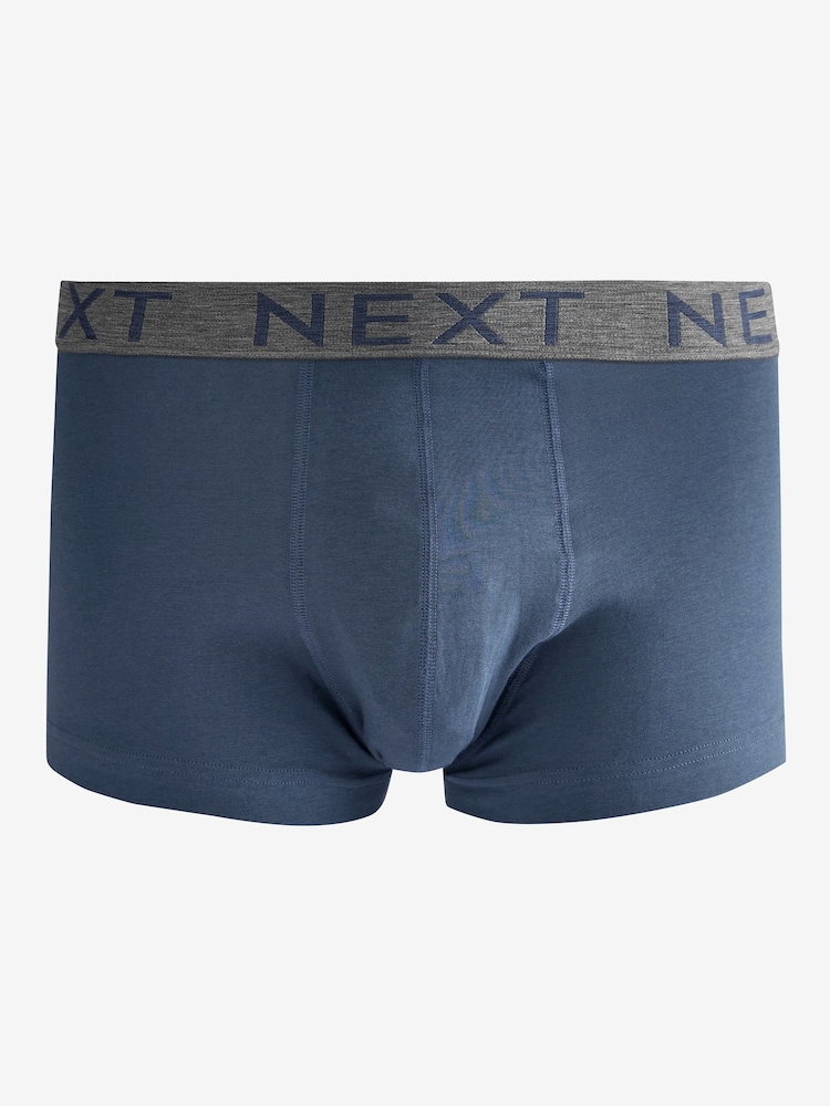 Blues 4 Pack Hipster Boxers - Image 4 of 7