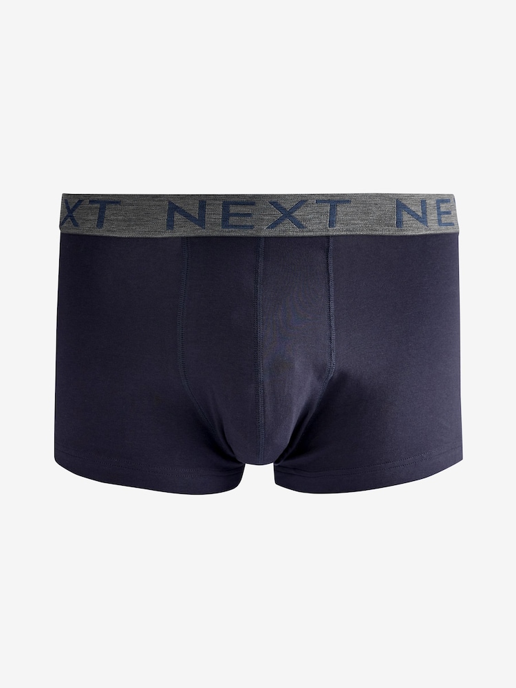 Blues 4 Pack Hipster Boxers - Image 5 of 7