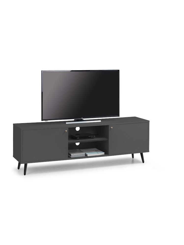 Julian Bowen Grey Moritz TV Unit - Image 2 of 3