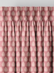 Emily Bond Raspberry Pink Jaipur Made to Measure 100% Cotton Curtains - Image 5 of 9