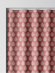 Emily Bond Raspberry Pink Jaipur Made to Measure 100% Cotton Curtains - Image 8 of 9
