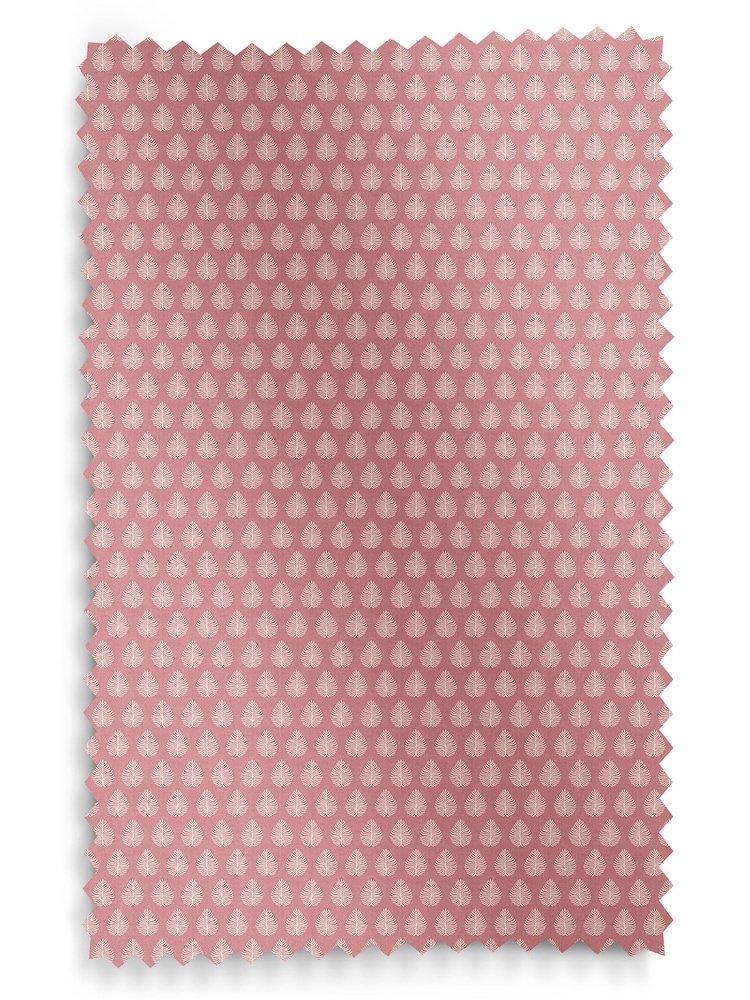 Emily Bond Raspberry Pink Jaipur Made to Measure 100% Cotton Curtains - Image 9 of 9