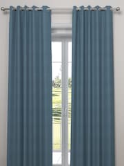 Dark Teal Blue Made to Measure Curtains - Image 1 of 9