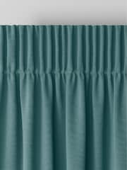 Dark Teal Blue Made to Measure Curtains - Image 6 of 9