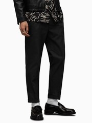 AllSaints Black Dark Tallis Trousers - Image 1 of 6
