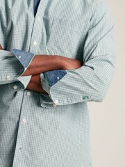 Joules Abbott Green Gingham Cotton Poplin Shirt - Image 4 of 7