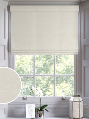 Oyster Cream Eloise Made To Measure Roman Blinds - Image 1 of 6