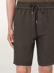 AllSaints Brown Hanbury Shorts - Image 4 of 7