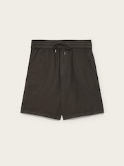AllSaints Brown Hanbury Shorts - Image 7 of 7