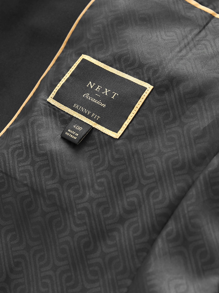 Noir - Veste de smoking skinny - Image 10 of 11
