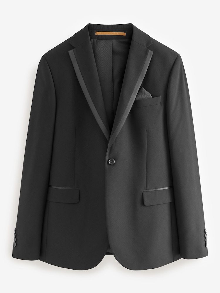 Noir - Veste de smoking skinny - Image 7 of 11