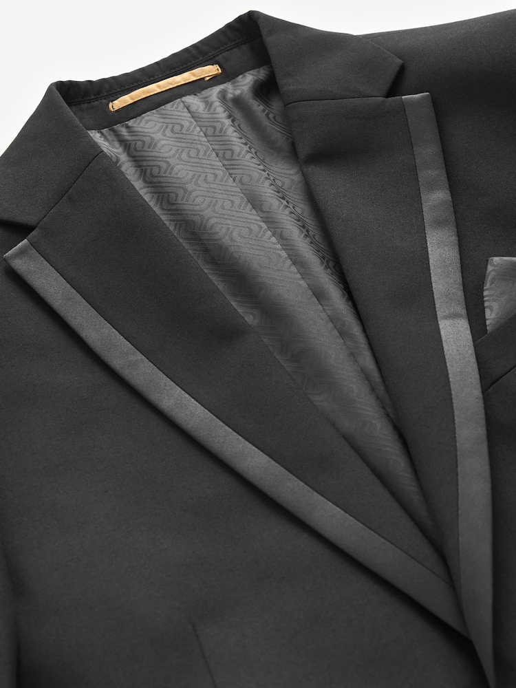 Noir - Veste de smoking skinny - Image 9 of 11