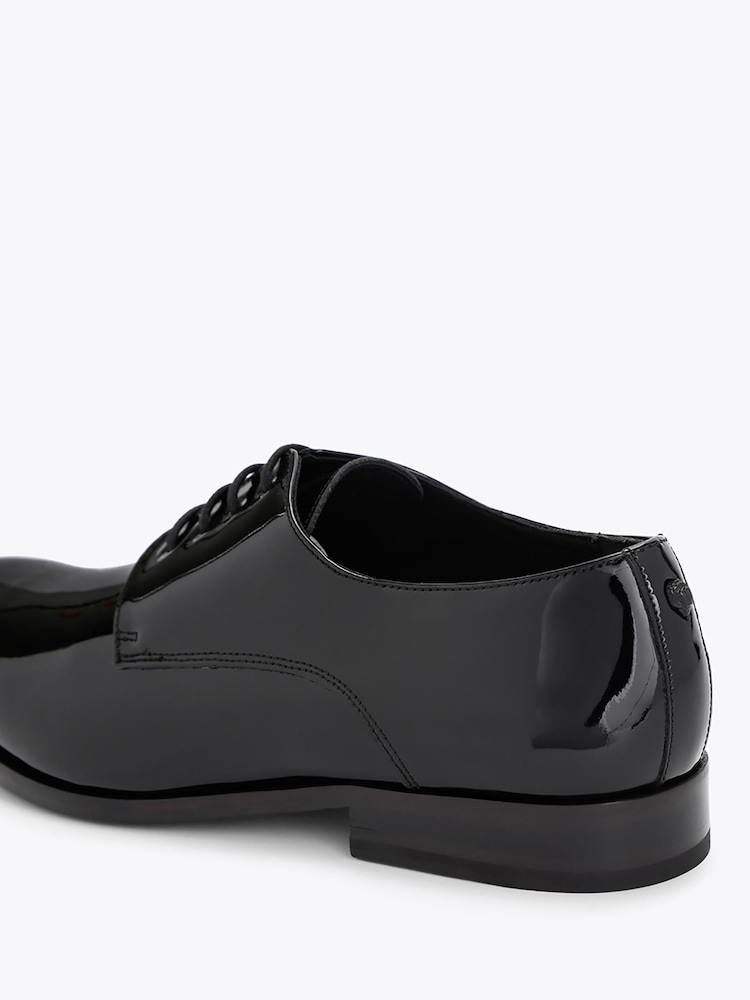 Kurt Geiger London Black Logan Derby Shoes - Image 2 of 4 Kurt Geiger London Black Logan Derby Shoes - Image 2 of 4