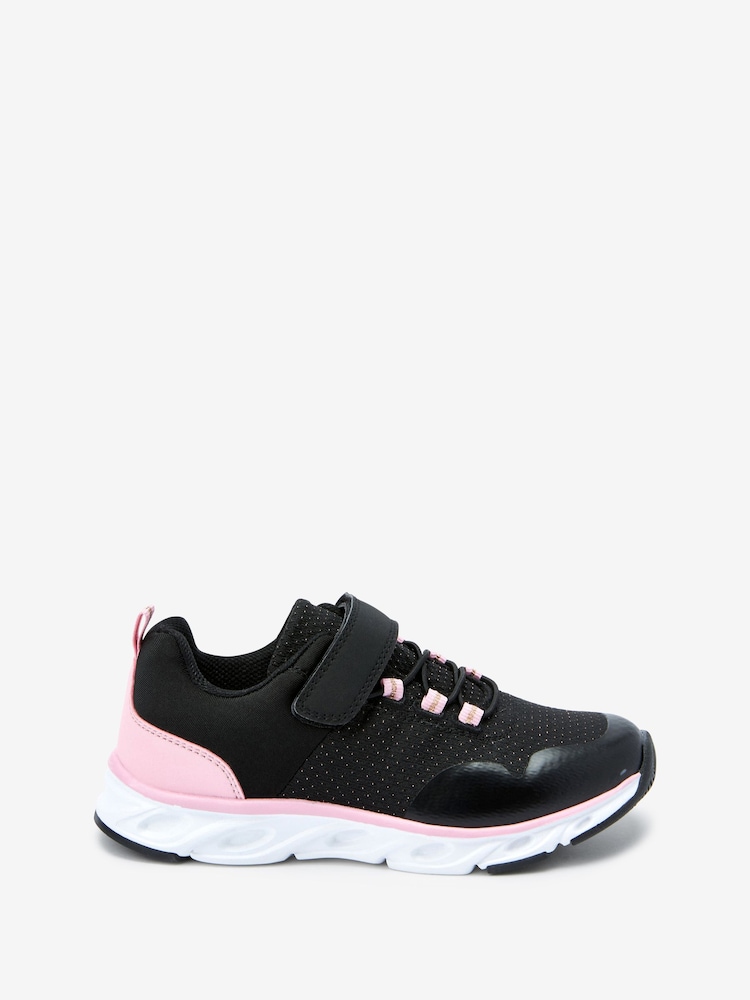Black/Pink Runner Trainers - Image 1 of 4