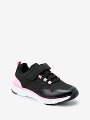 Black/Pink Runner Trainers - Image 2 of 4