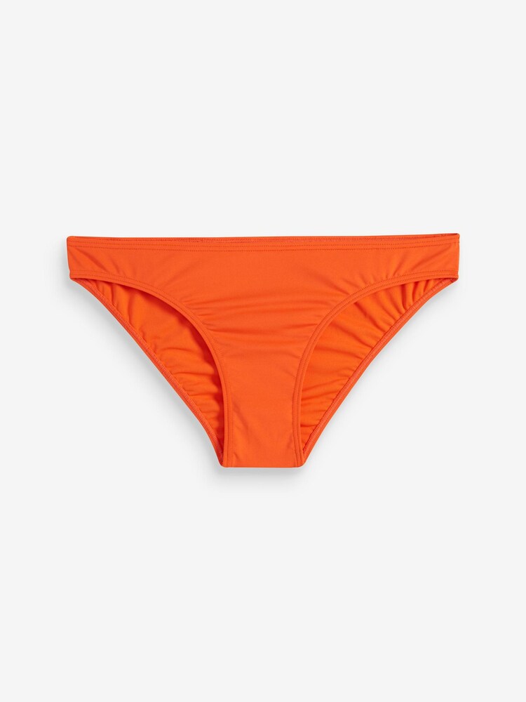 Orange High Leg Briefs Bikini Bottoms - Image 5 of 5