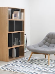 MADE.COM Oak and Grey Kya Shelving Unit - Image 2 of 8