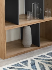MADE.COM Oak and Grey Kya Shelving Unit - Image 3 of 8