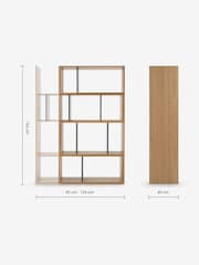 MADE.COM Oak and Grey Kya Shelving Unit - Image 7 of 8
